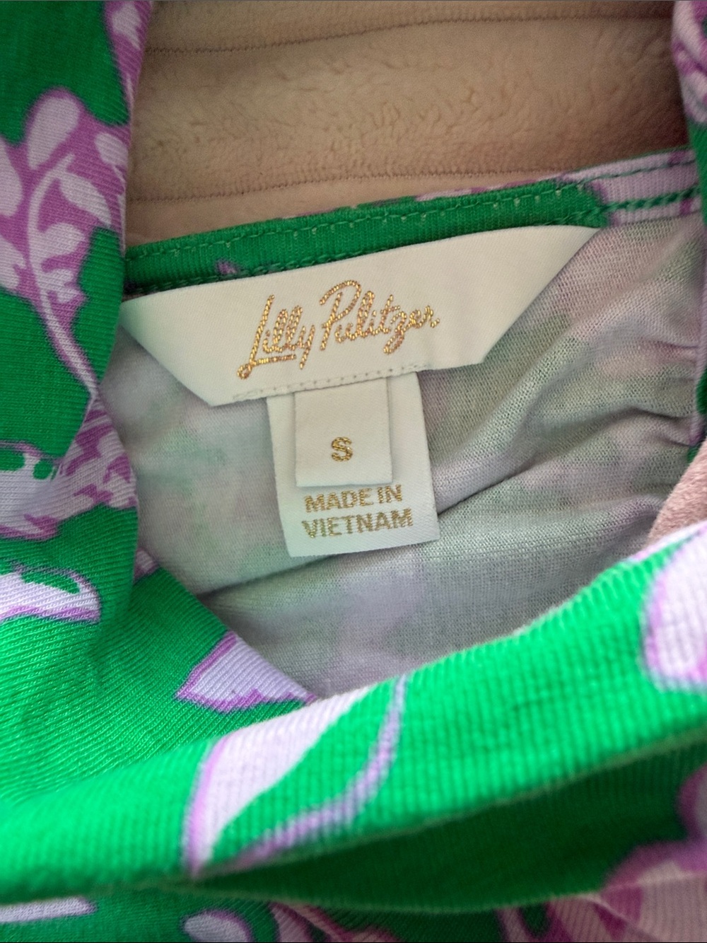 Lilly Pulitzer WYOTA SKIRTED ROMPER, BRAZILIAN GREEN SALTY SANDBAR size S - Picture 6 of 11